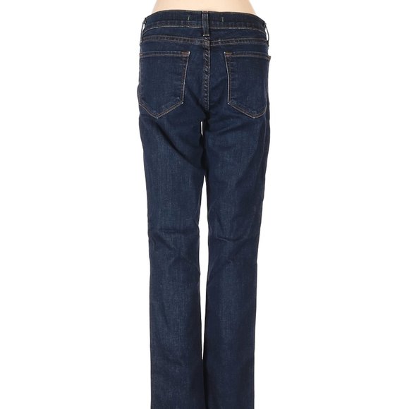 J Brand Jeans Blue Skinny Leg Cut Low Rise Waist Size 26 #455 - Picture 3 of 4